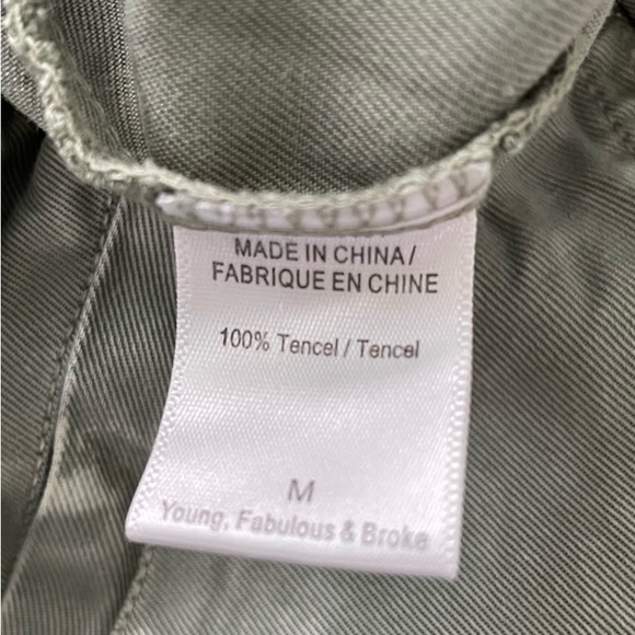 Young Fabulous & Broke Utility Jumpsuit Tencel - Picture 5 of 6